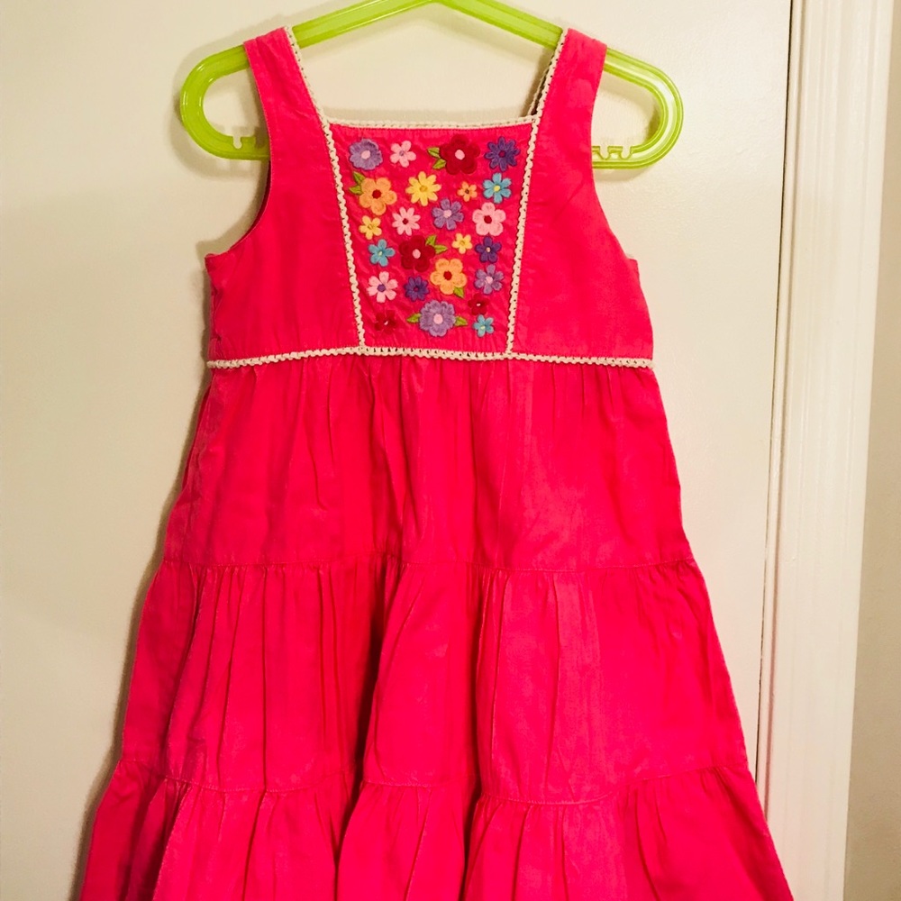 Gymboree Floral Embroidered dress